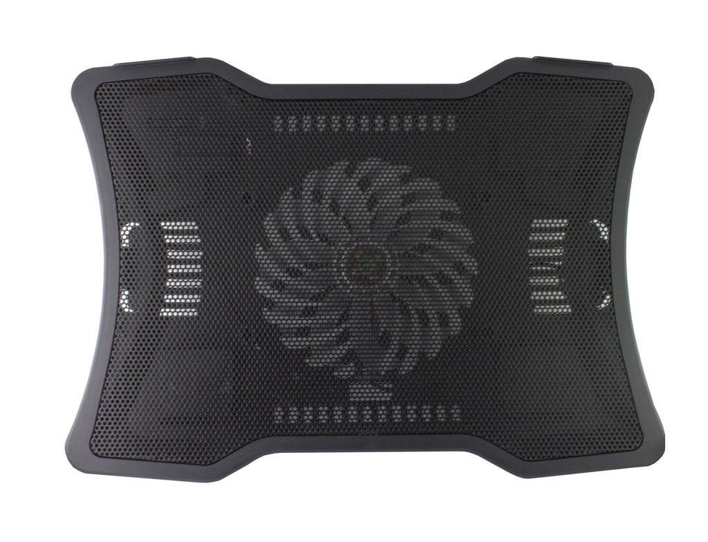 Охладител за лаптоп No brand, 12-15.4'', USB, Черен - 15043