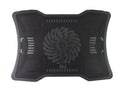 Охладител за лаптоп No brand, 12-15.4'', USB, Черен - 15043