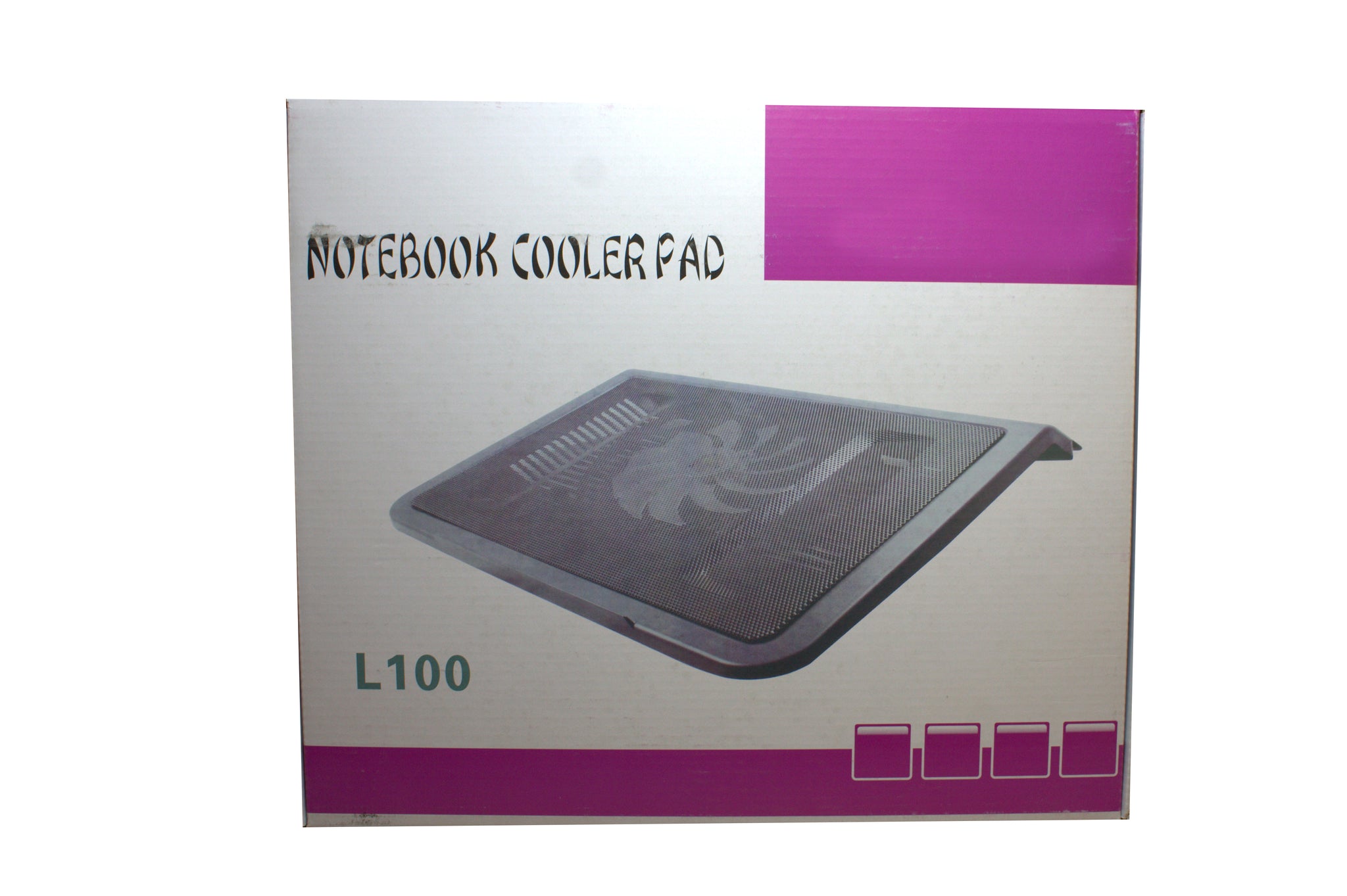 Охладител за лаптоп No brand N100/590,  12-17' , USB, Черен - 15048