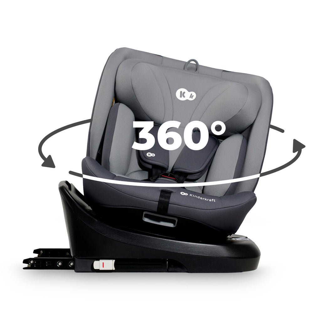 KinderKraft I-Grow столче за кола GREY - снимка 2