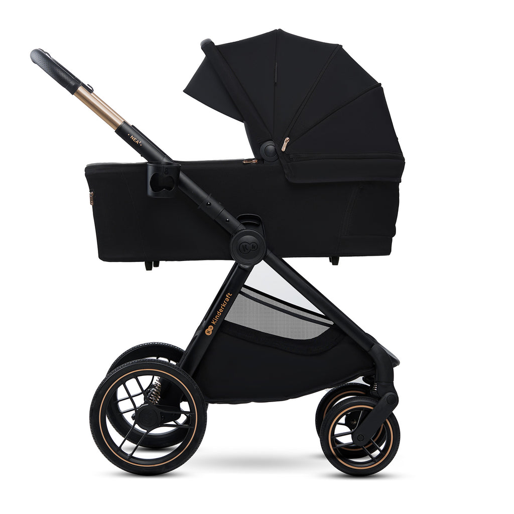 KinderKraft бебешка количка 2в1 NEA 2.0 MIDNIGHT BLACK - снимка 9