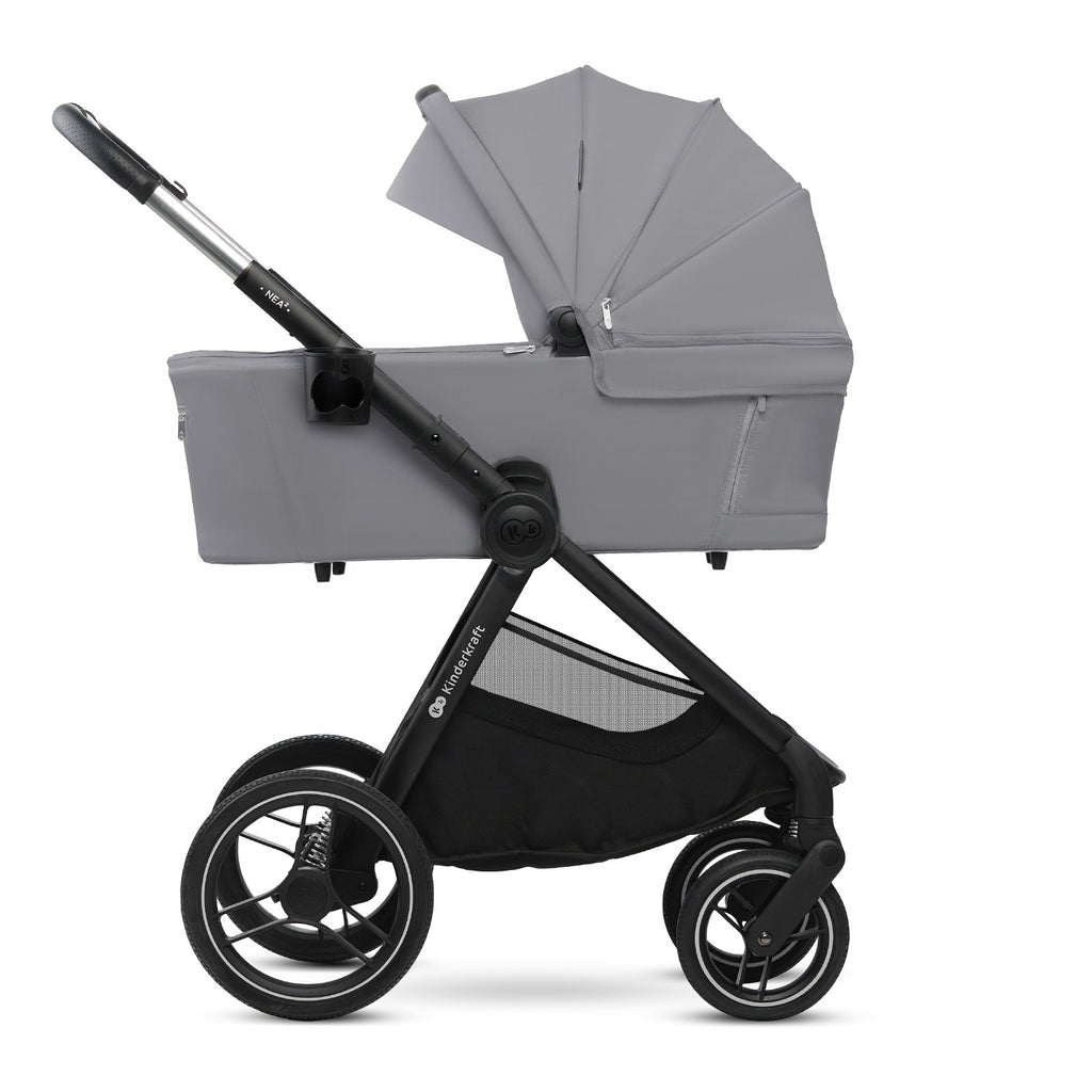 KinderKraft бебешка количка 2в1 NEA 2.0 PLATINIUM GREY - снимка 9