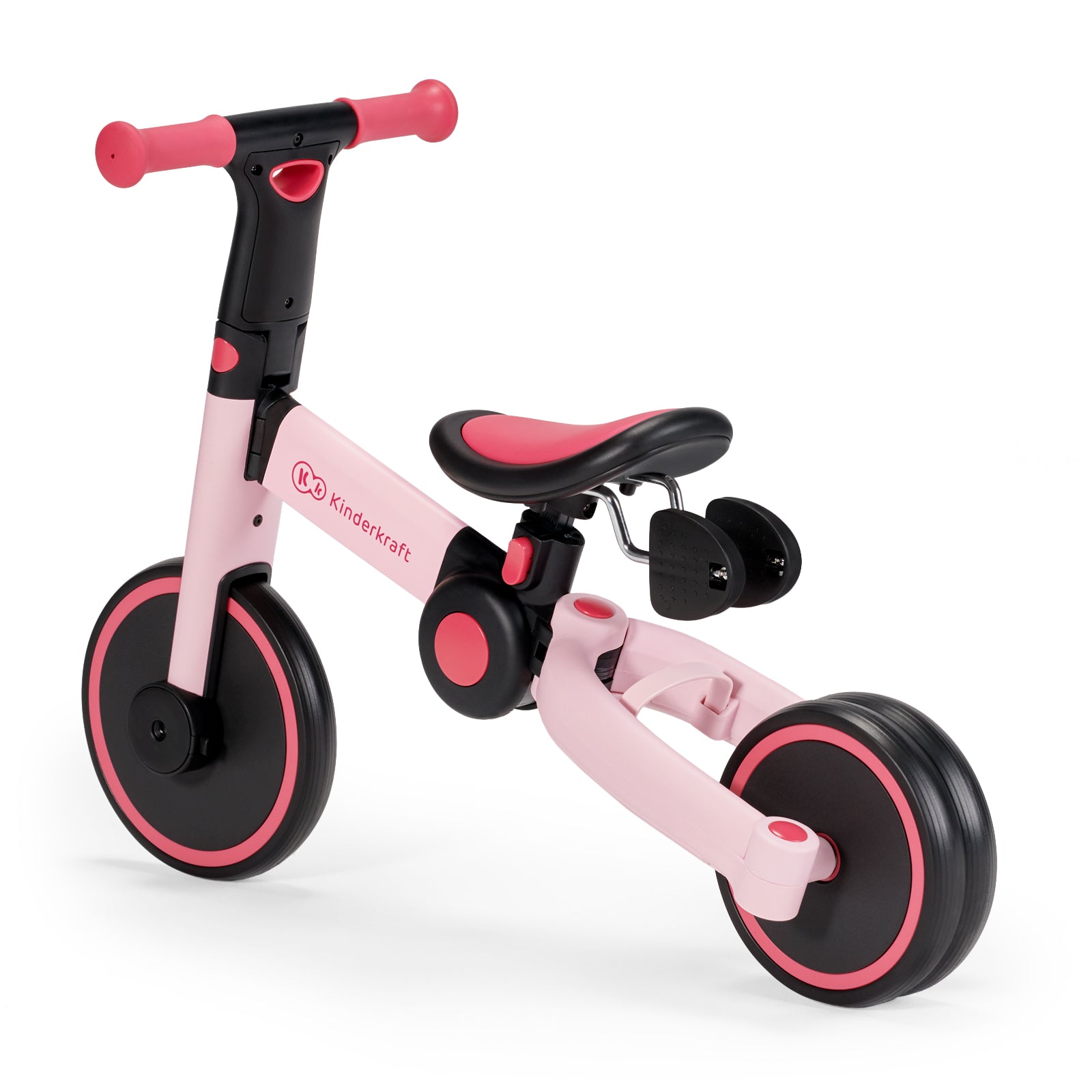 Kinderkraft триколка 3в1 4TRIKE pink - снимка 2