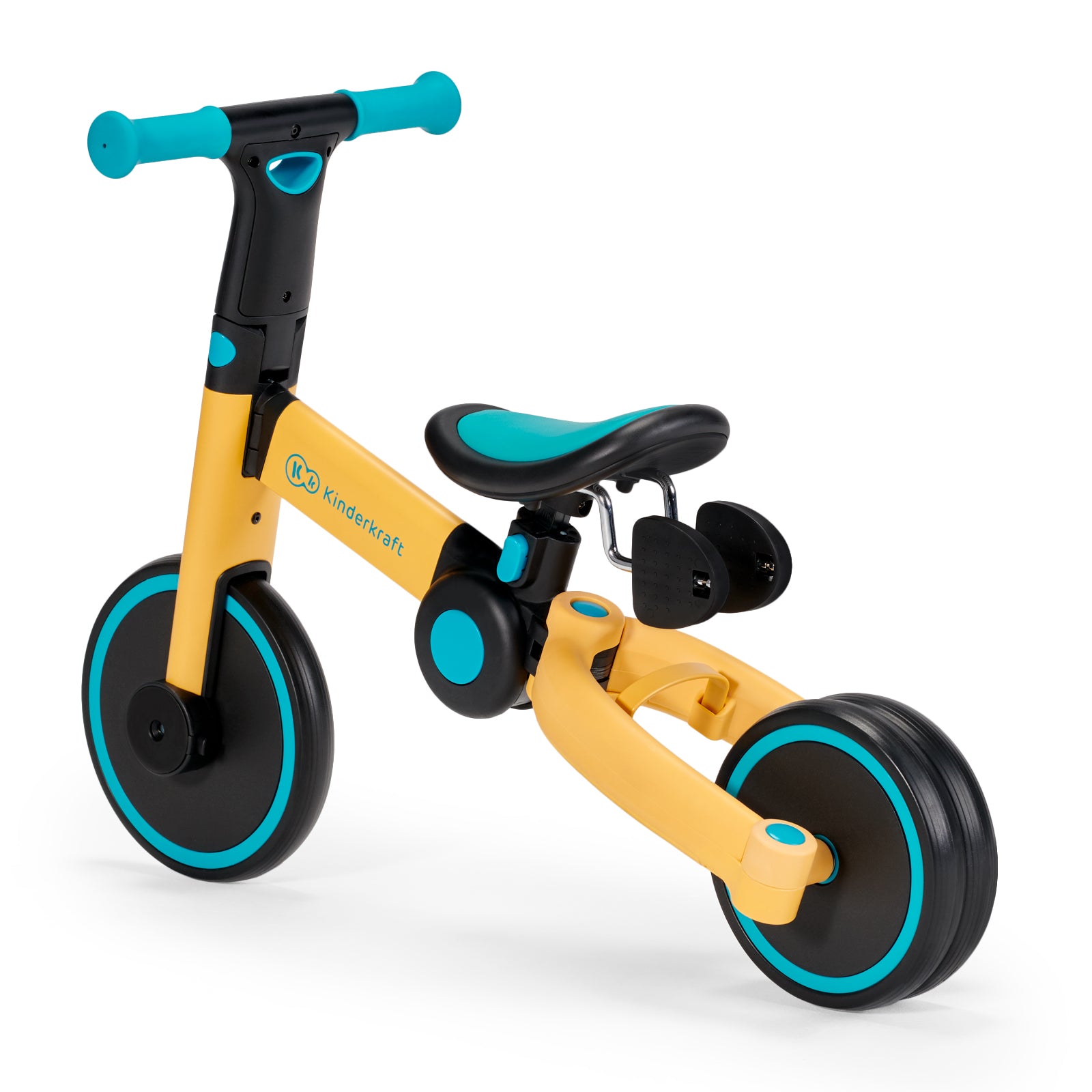 Kinderkraft триколка 3в1 4TRIKE yellow - снимка 9