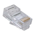 Букси No brand, RJ-45 200 броя в пакет, Прозрачни - 17140