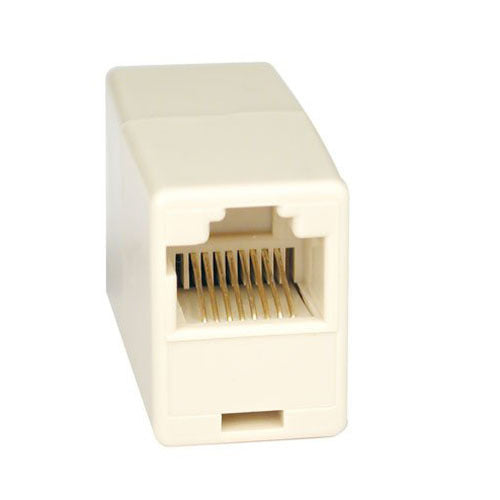 Букса DeTech RJ45 F/F, 5бр в пакет - 17143