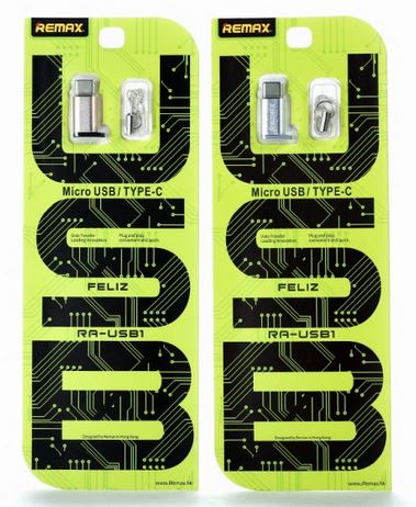 Преходник Micro USB към USB 3.1 Type-C, Remax RA-USB1, сребрист - 17158