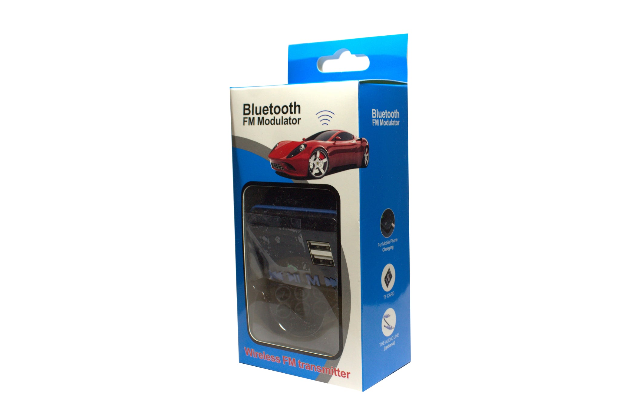 FM трансмитер, No brand Bluetooth, с дистанционно управление  - 17223