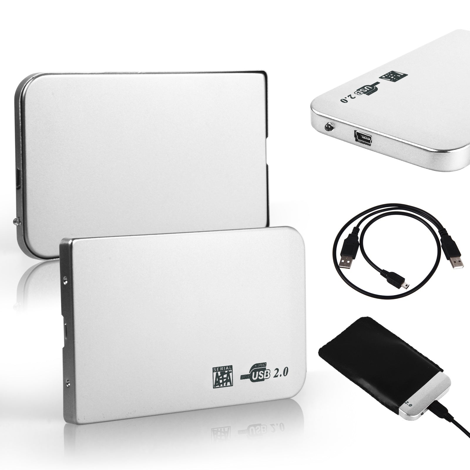 Кутия за хард диск No brand 2.5 " SATA USB 2.0 - 17313