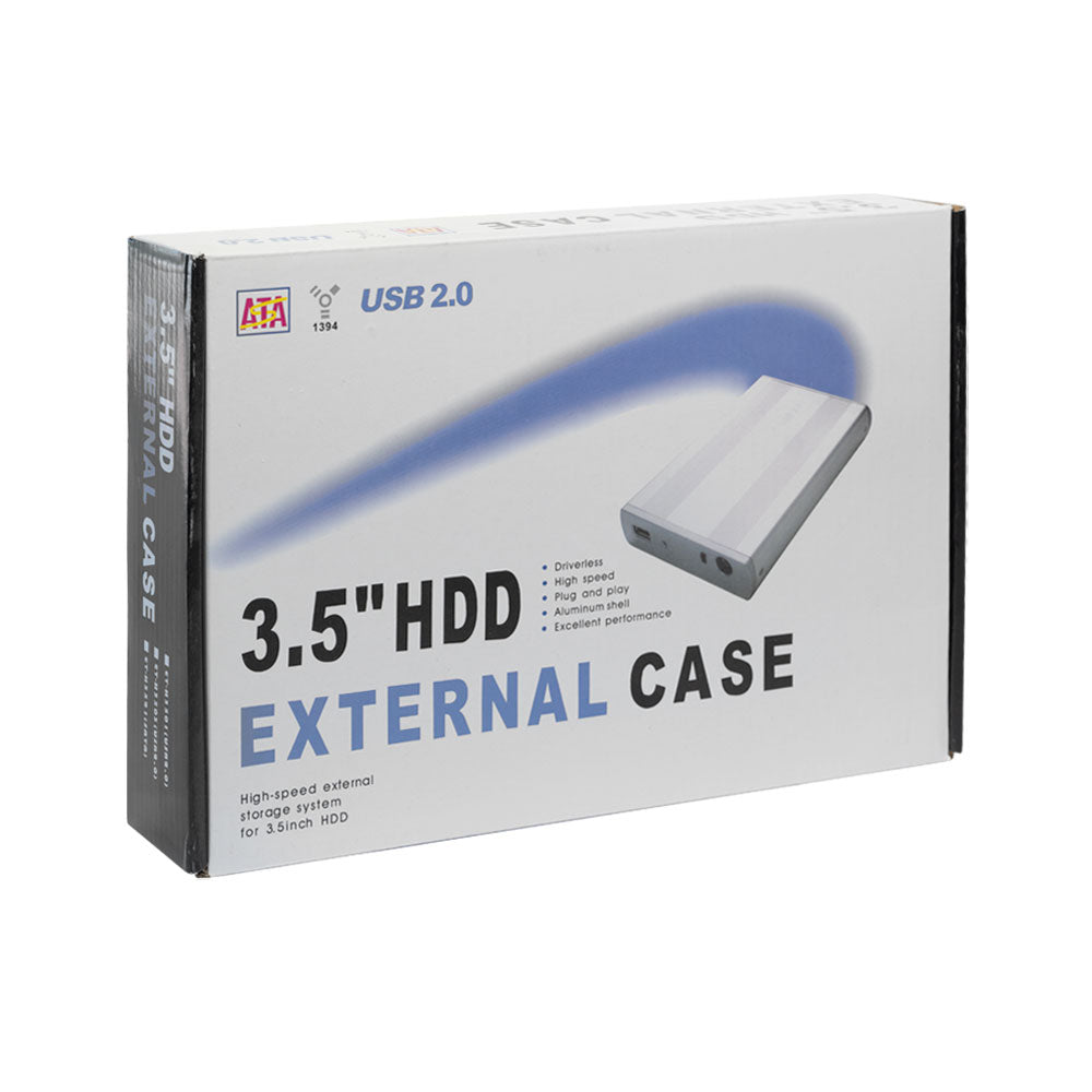 Кутия за хард диск No brand USB 2.0" IDE 3.5 - 17314
