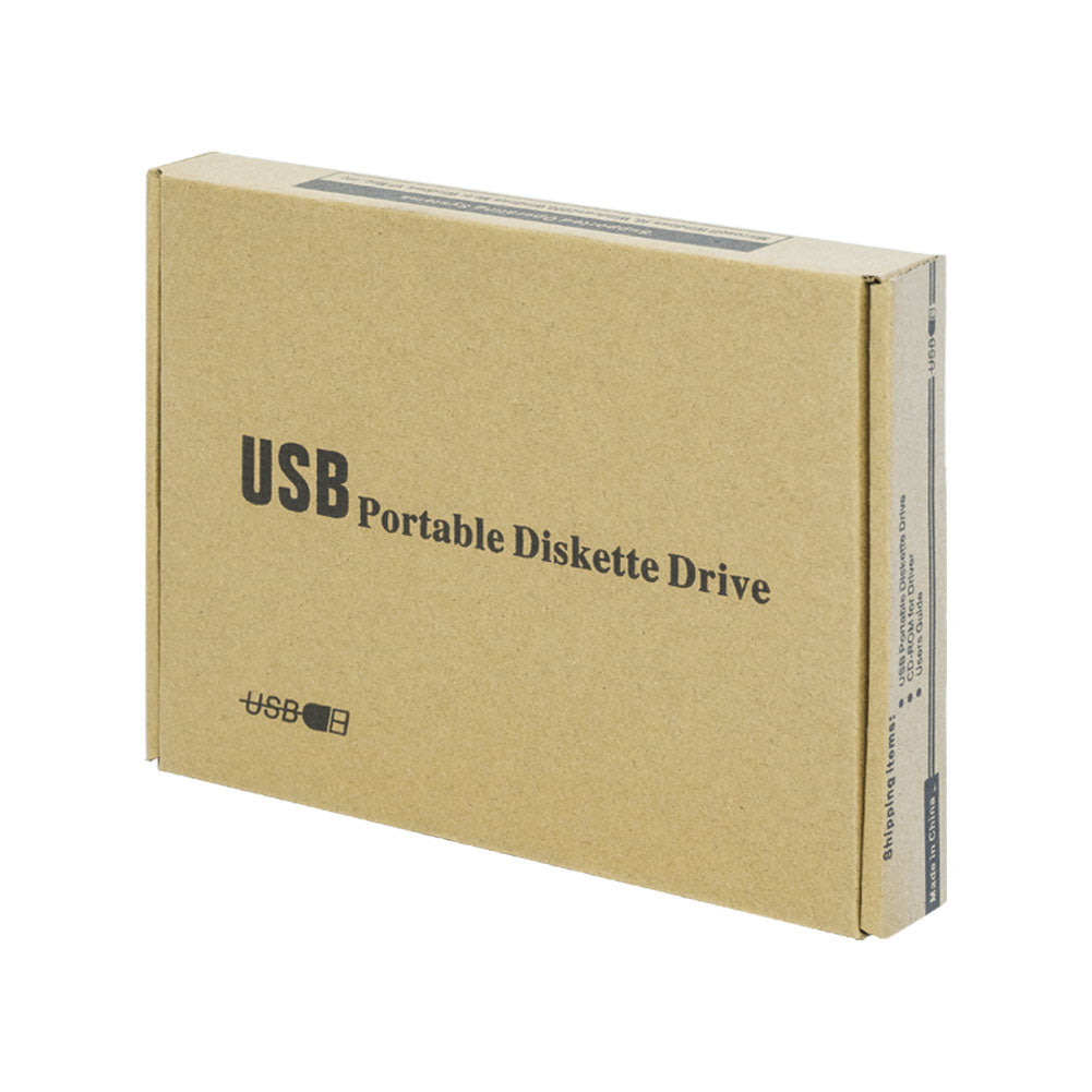 Флопи-дисково устройство No brand, Външно, USB, Черен - 17317