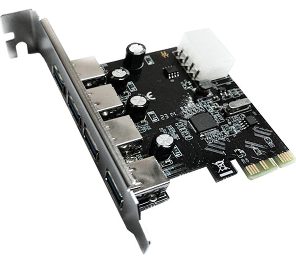 Платка PCI-E към USB 3.0 4 port, No Brand -17472