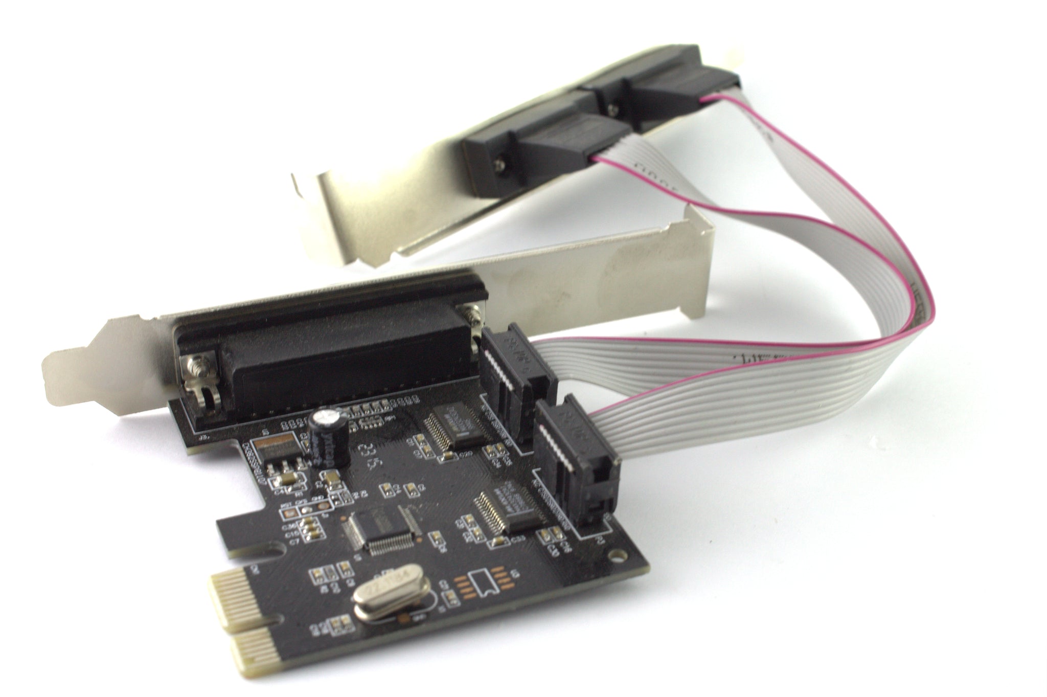 Платка PCI-E  към  Serial + Parallel port No brand-17474