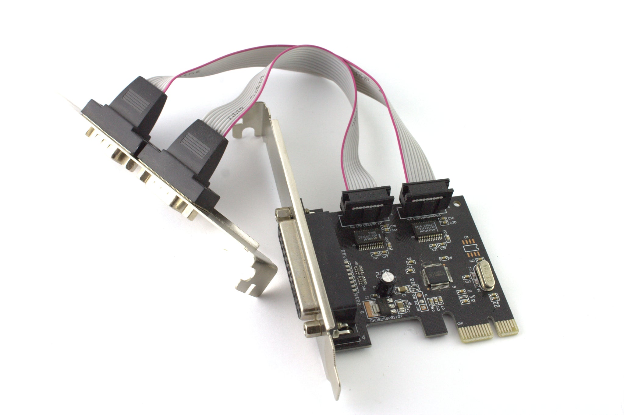 Платка PCI-E  към  Serial + Parallel port No brand-17474