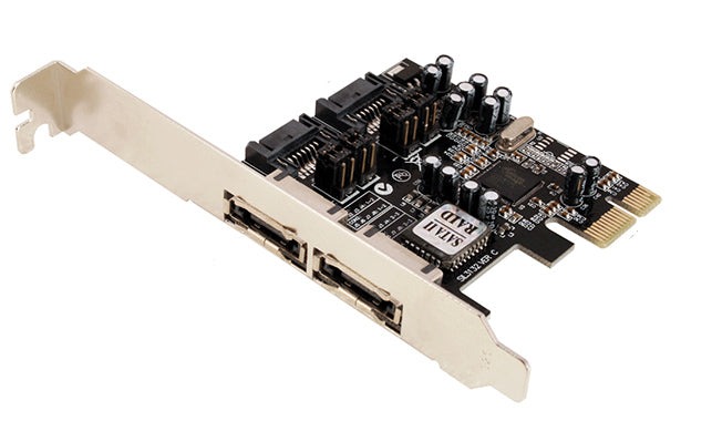 Платка eSATA и SATA PCIe Adapter Card No brand -17476