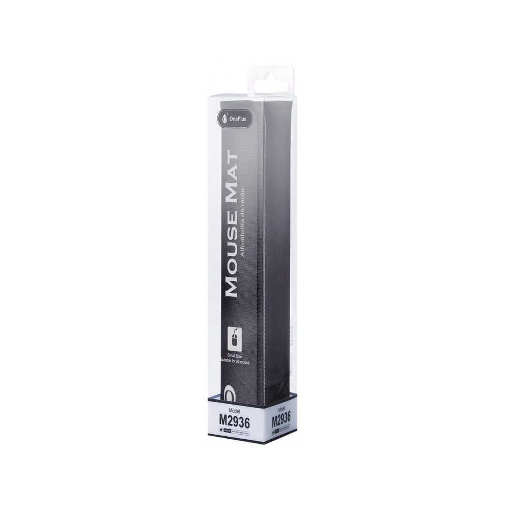 Подложка за мишка One Plus M2936, 245 x 210 x 1.5mm, Черен - 17521