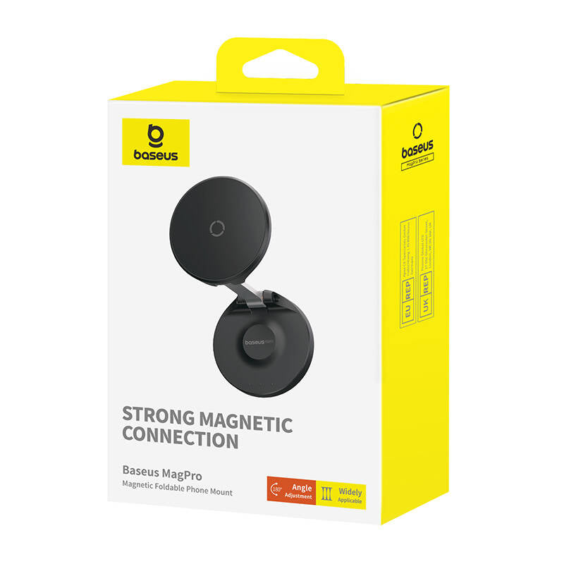 Универсална стойка за телефон Baseus MagPro Magnetic, Черен - 17798
