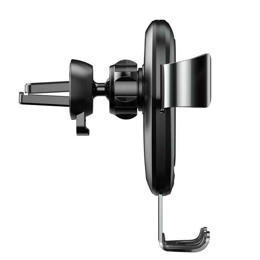 Универсална стойка за телефон Baseus Metal Wireless Charger Gravity, Черен - 17806