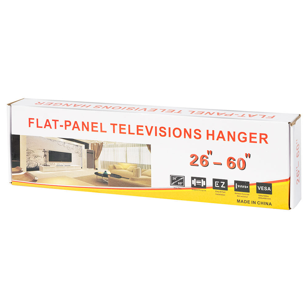 Стойка за телевизор No brand, За таван, Фиксирана, До 58", Черен - 17945