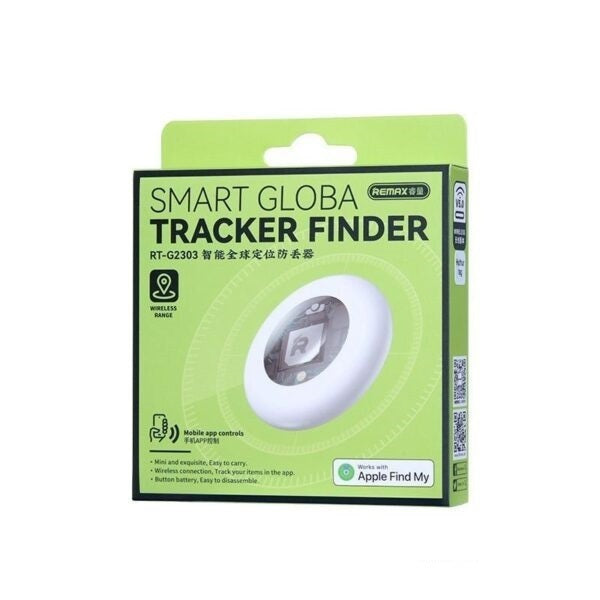 Смарт устройство Remax RT-G2303, Anti-Lost Tracker, Бял - 17958