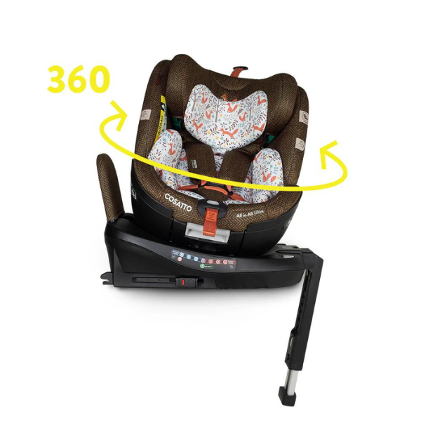Cosatto CT5277 ALL in ALL ULTRA Rotate I-Size Foxford Hall столче за кола - снимка 8