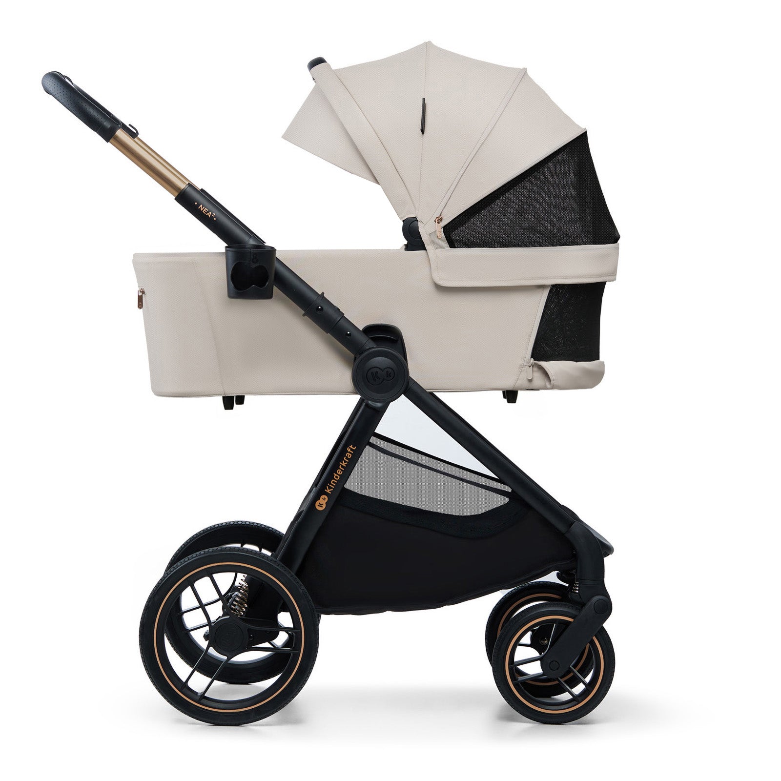 KinderKraft бебешка количка 2в1 NEA 2.0 SOFT BEIGE - снимка 8