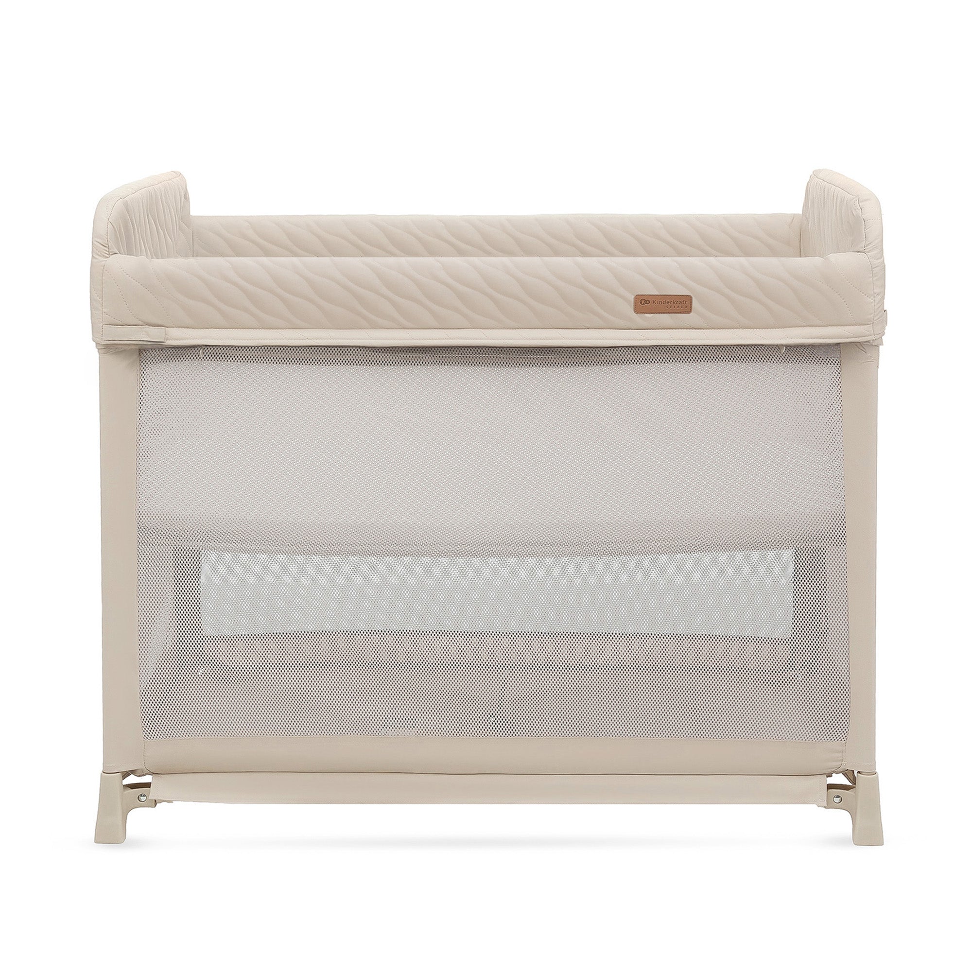 Kinderkraft MOON DREAM бебешка кошара BEIGE - снимка 4
