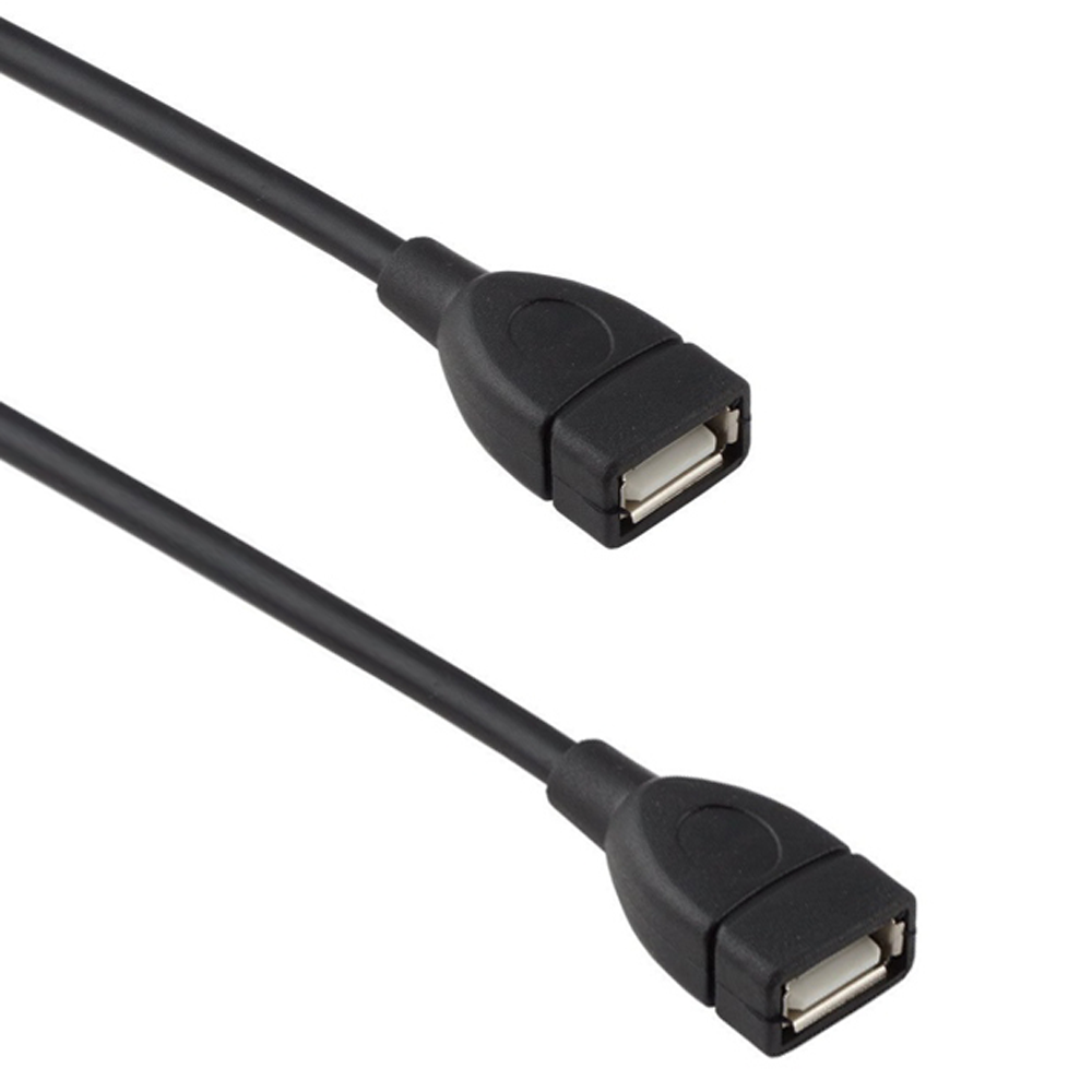 Кабел DeTech USB F - USB F High Quality 1.5m -18007