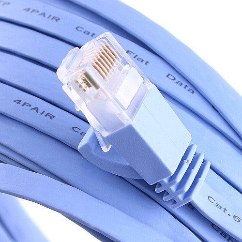 Кабел DeTech LAN - LAN Cat:6, Flat, 1.5m - 18130