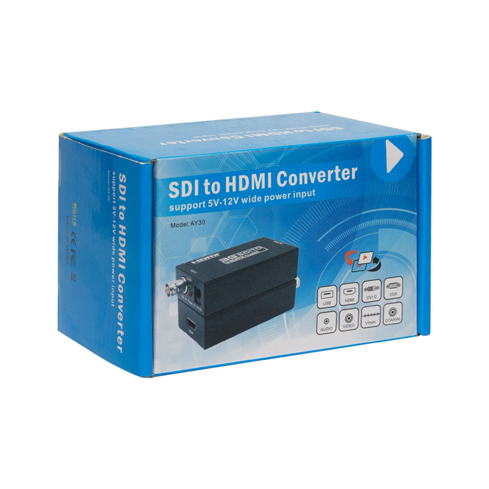 Конвертор, No brand, HDMI към BNC (SDI/HD-SDI/3G-SDI), Черен - 18303