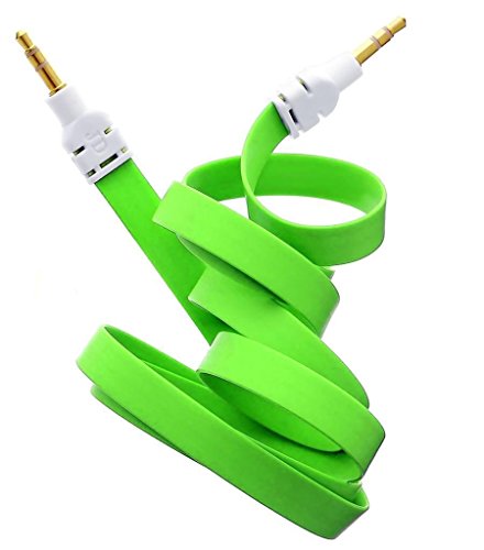 Аудио кабел DeTech 3.5mm М/М, Flat, 1m -18235