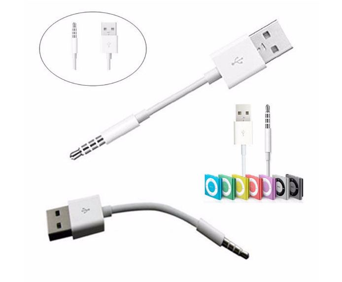 Кабел USB - 3.5mm Аудио, DeTech, 10см  - 18238