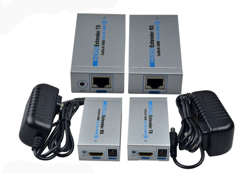 HDMI Удължител през LAN cat 5/6 до 60м, No brand - 18265