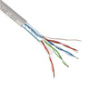 Кабел No brand Network SFTP CAT 5, Бял, 300m - 18405