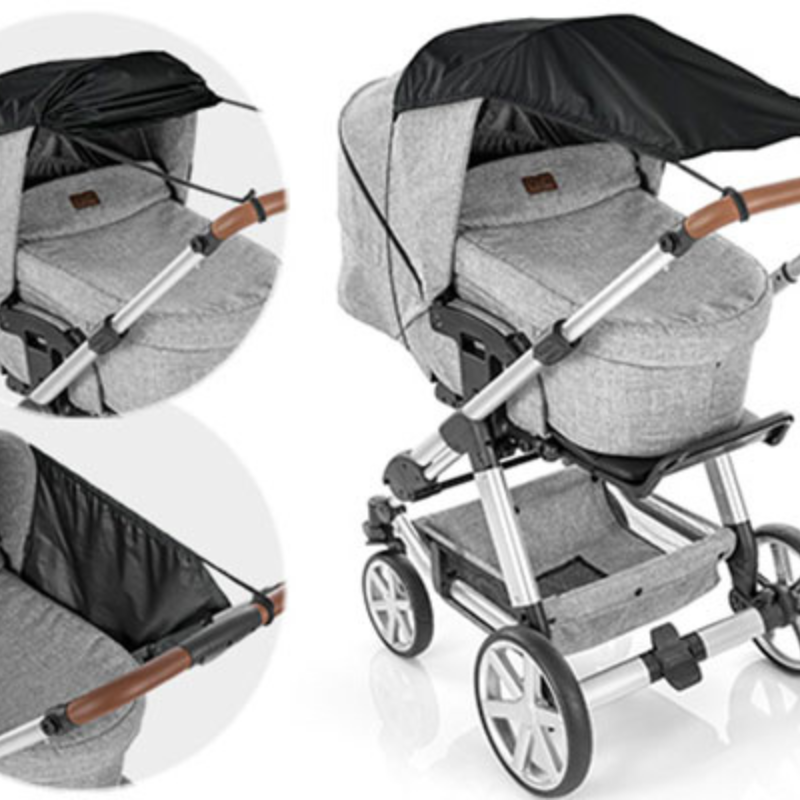 84191 Reer ShineSafe сенник за количка, черен - снимка 7