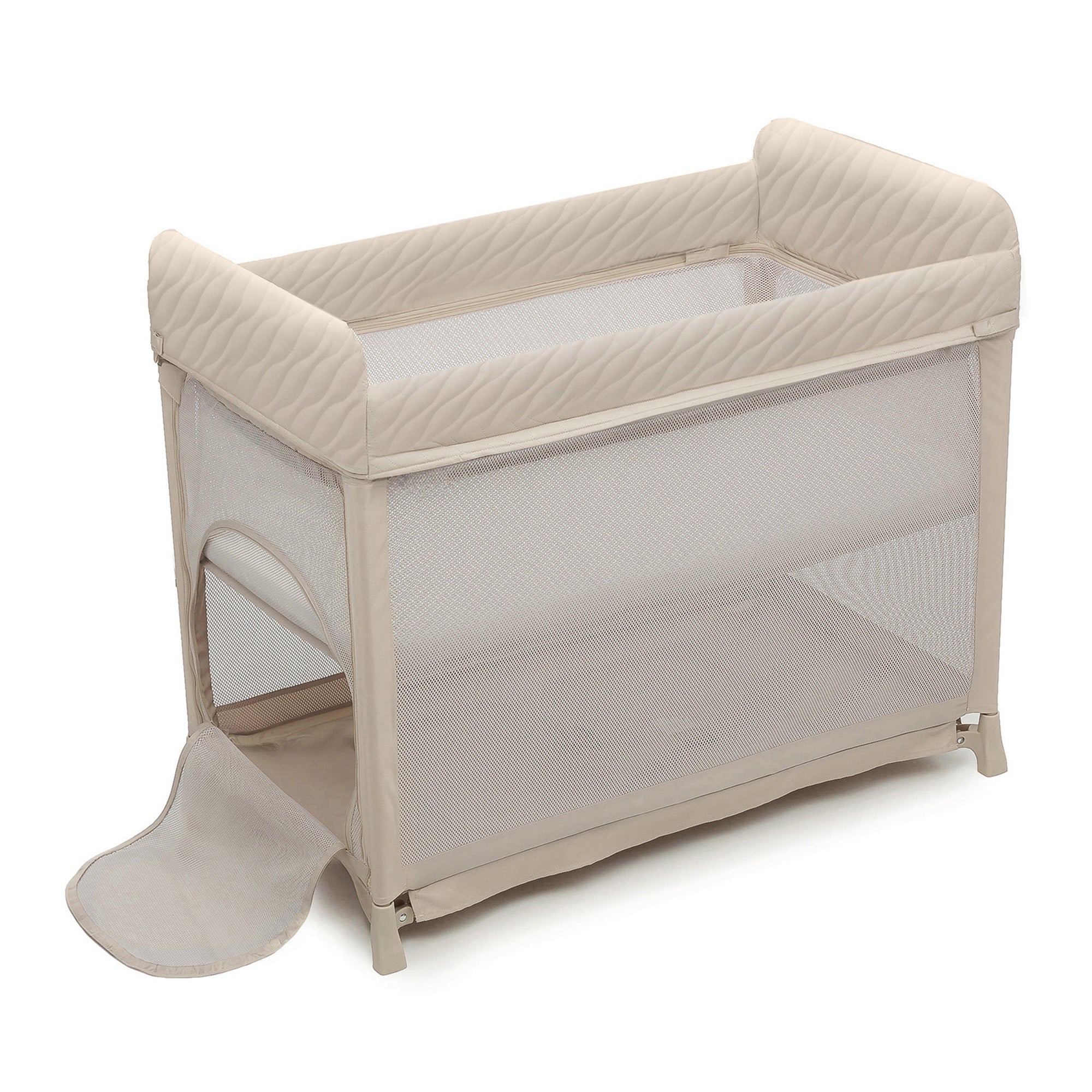 Kinderkraft MOON DREAM бебешка кошара BEIGE - снимка 5