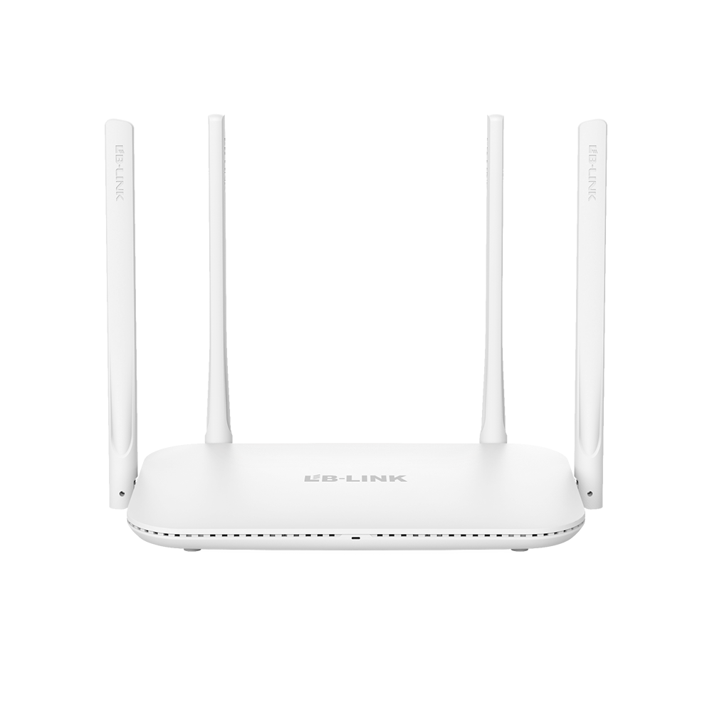 Безжичен рутер LB LINK BL-WR1300H, 1200Mbps, Dual-Band, 4 антени, Бял - 19052