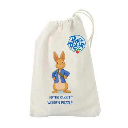 Дървен мини пъзел Peter Rabbit - снимка 4