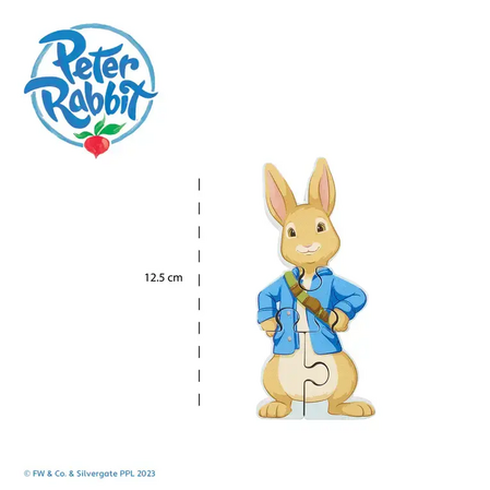 Дървен мини пъзел Peter Rabbit - снимка 6