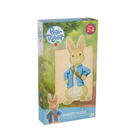 Голям дървен пъзел Peter Rabbit - снимка 2