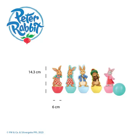 Дървен мини боулинг Peter Rabbit - снимка 4
