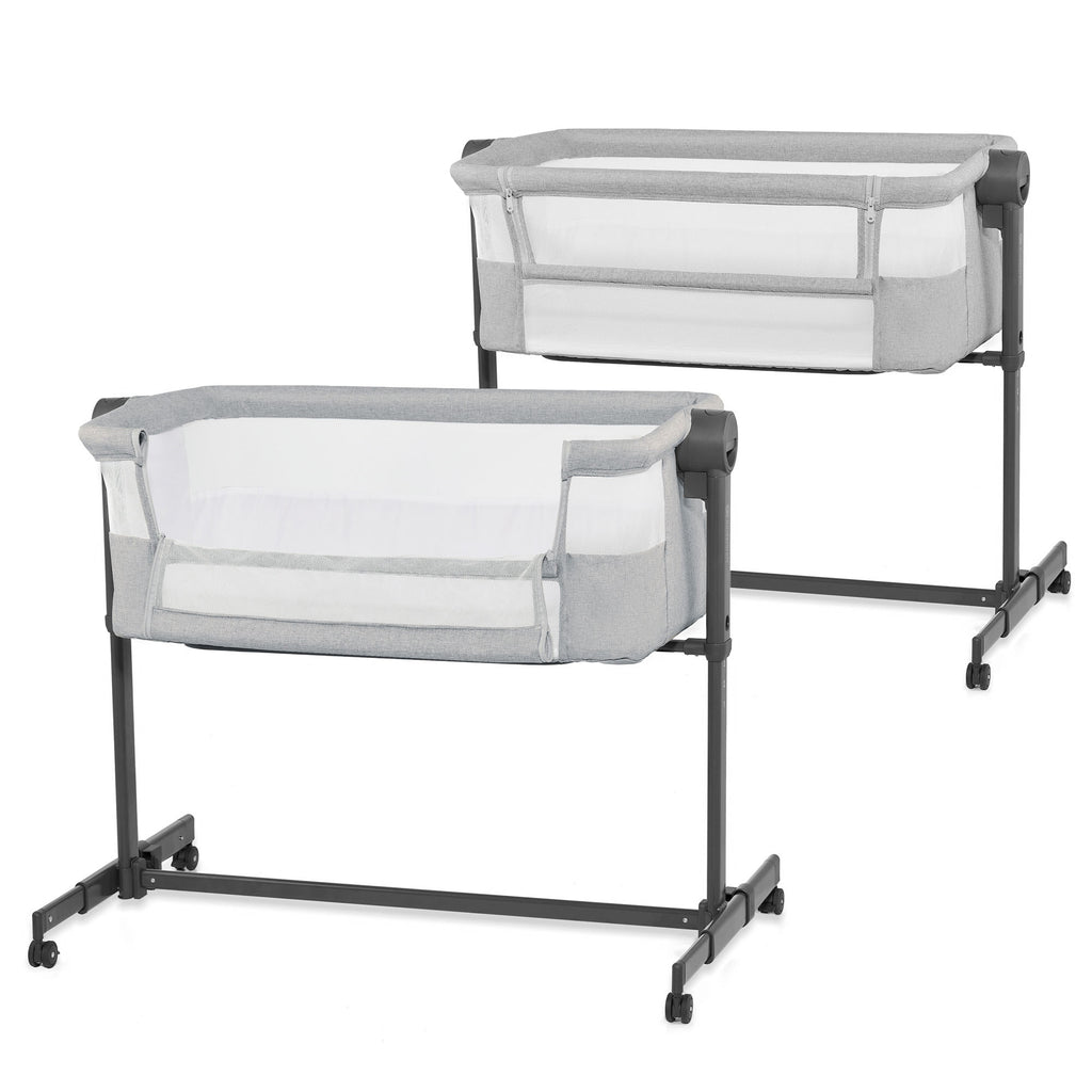 KinderKraft NESTE UP 2 бебешка кошара LIGHT GREY - снимка 7