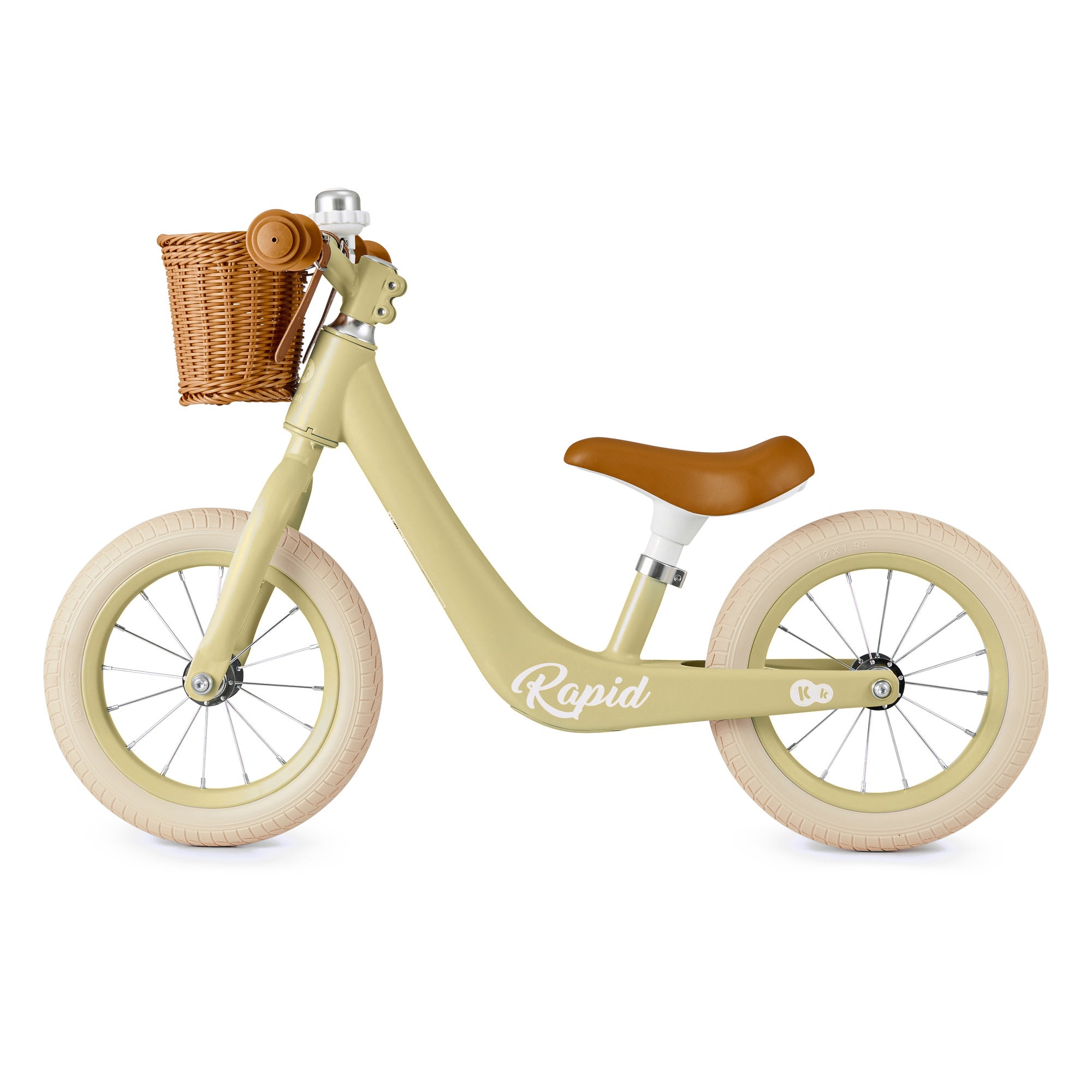 Kinderkraft RAPID 2 колело за баланс SAVANNAH GREEN - снимка 6