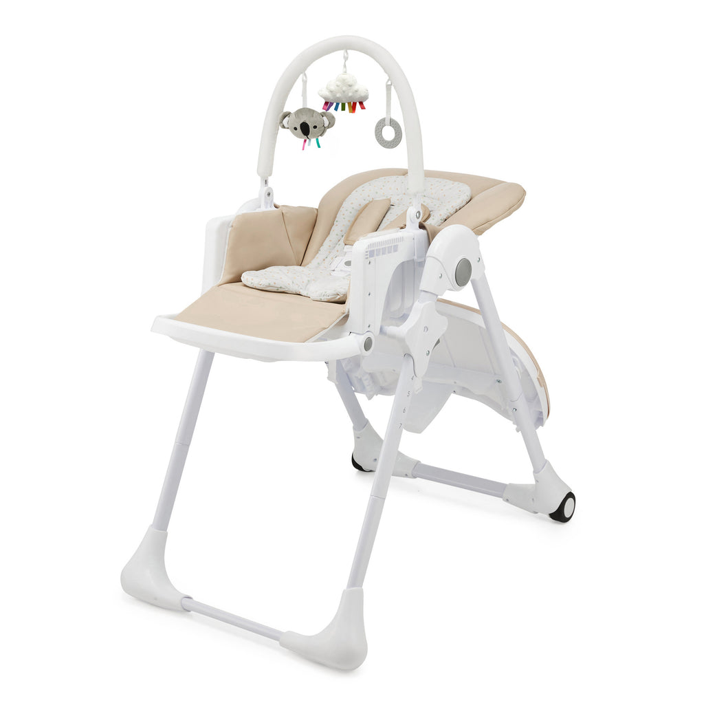 Kinderkraft TUMMIE столче за хранене BEIGE - снимка 7