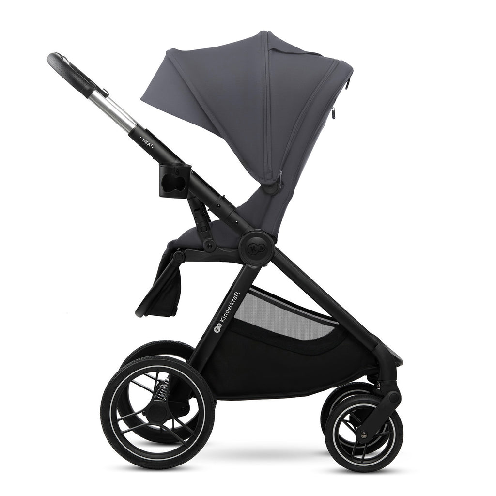 KinderKraft бебешка количка 2в1 NEA 2.0 DEEP GREY - снимка 11