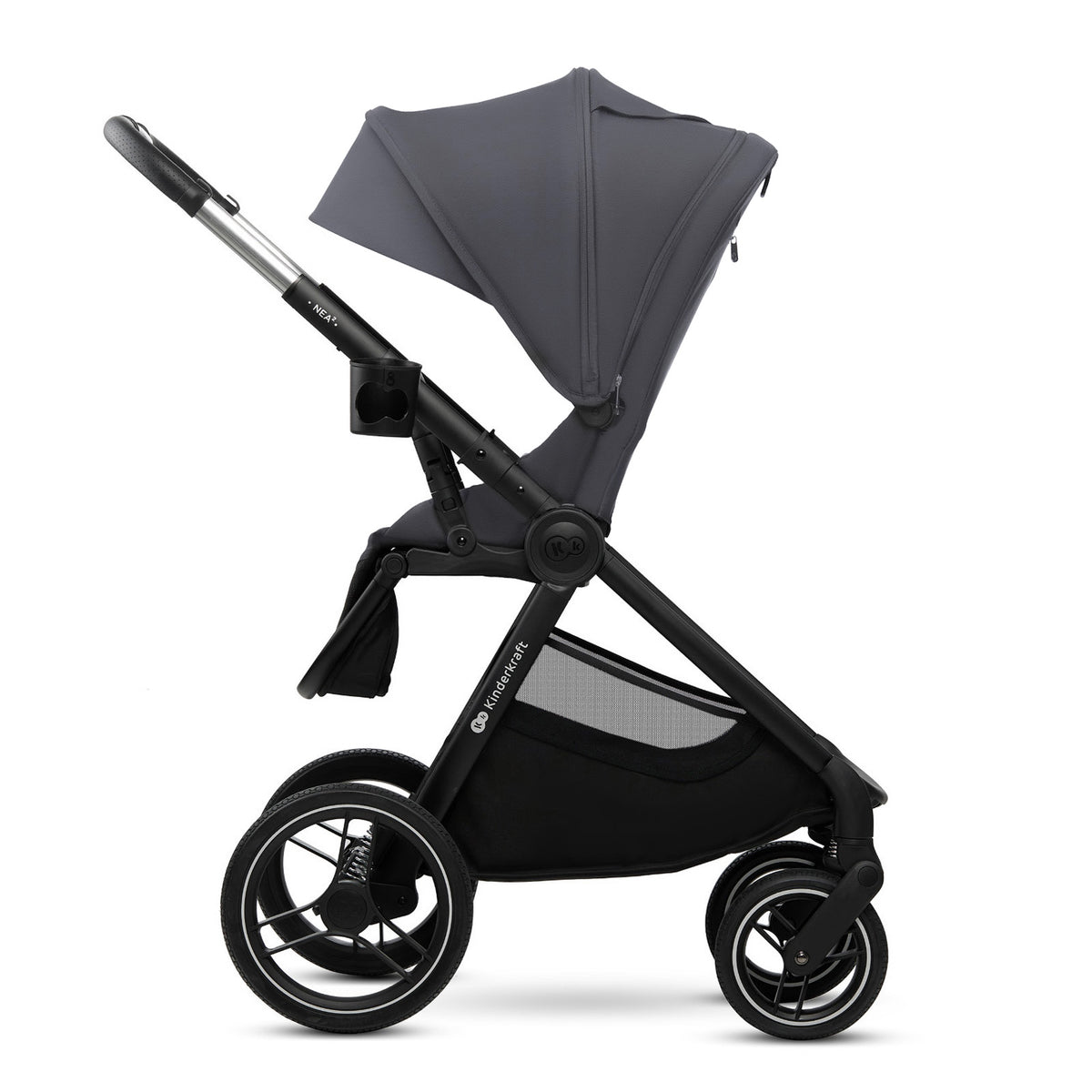 KinderKraft бебешка количка 2в1 NEA 2.0 DEEP GREY - снимка 11