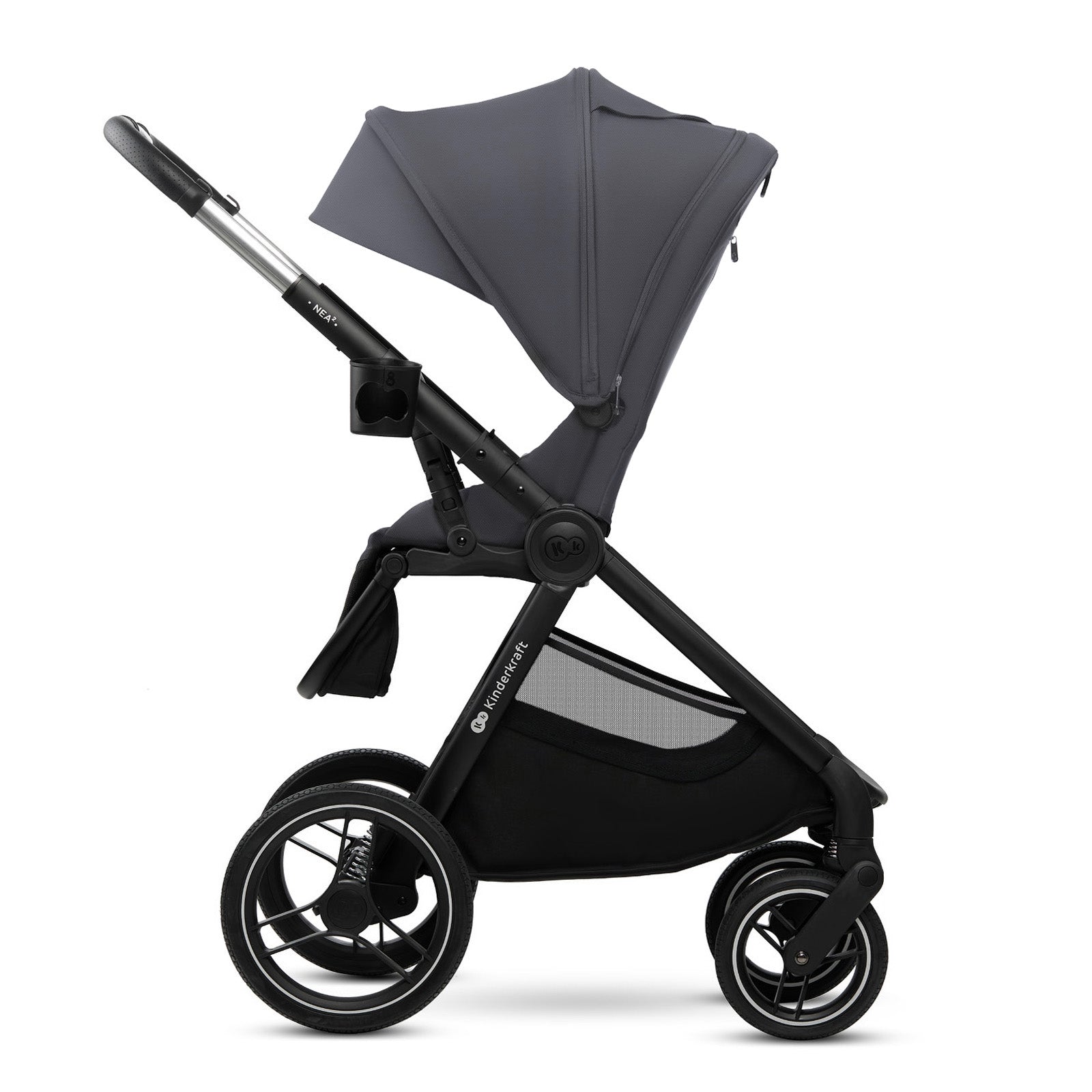 KinderKraft бебешка количка 2в1 NEA 2.0 DEEP GREY - снимка 11