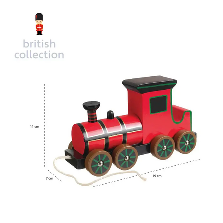 Играчка за дърпане - Парен Влак - British Collection - снимка 2