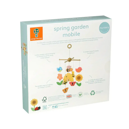 Дървена висяща играчка Градина - Spring Garden - снимка 3