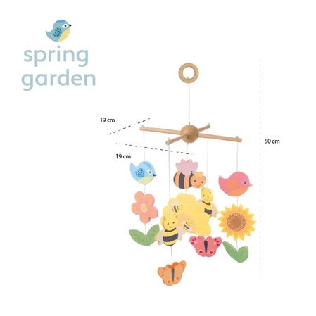 Дървена висяща играчка Градина - Spring Garden - снимка 4
